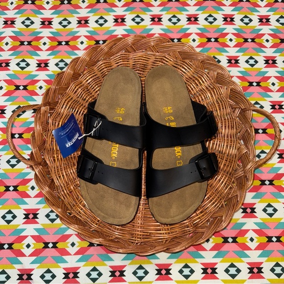 Birkenstock Arizona Black Comfort Sandals Women’s Size 9-9.5 US 40 EU - Picture 1 of 4